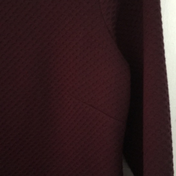 Coldwater Creek burgundy knit sheath size … - Picture 6 of 7